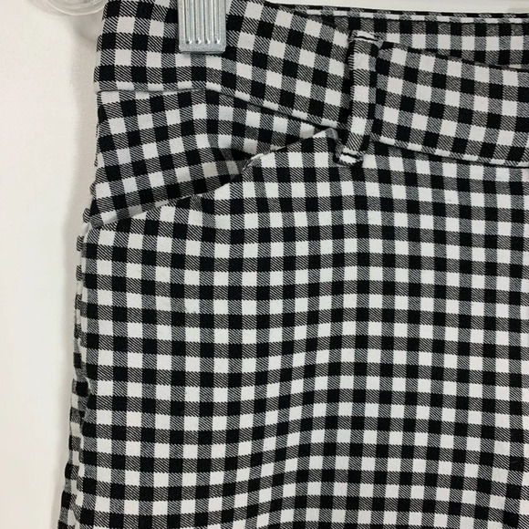 Gap Gingham  Skinny Stretch Ankle Pant Women’s Size 0 Classic Career work wear - Picture 9 of 11